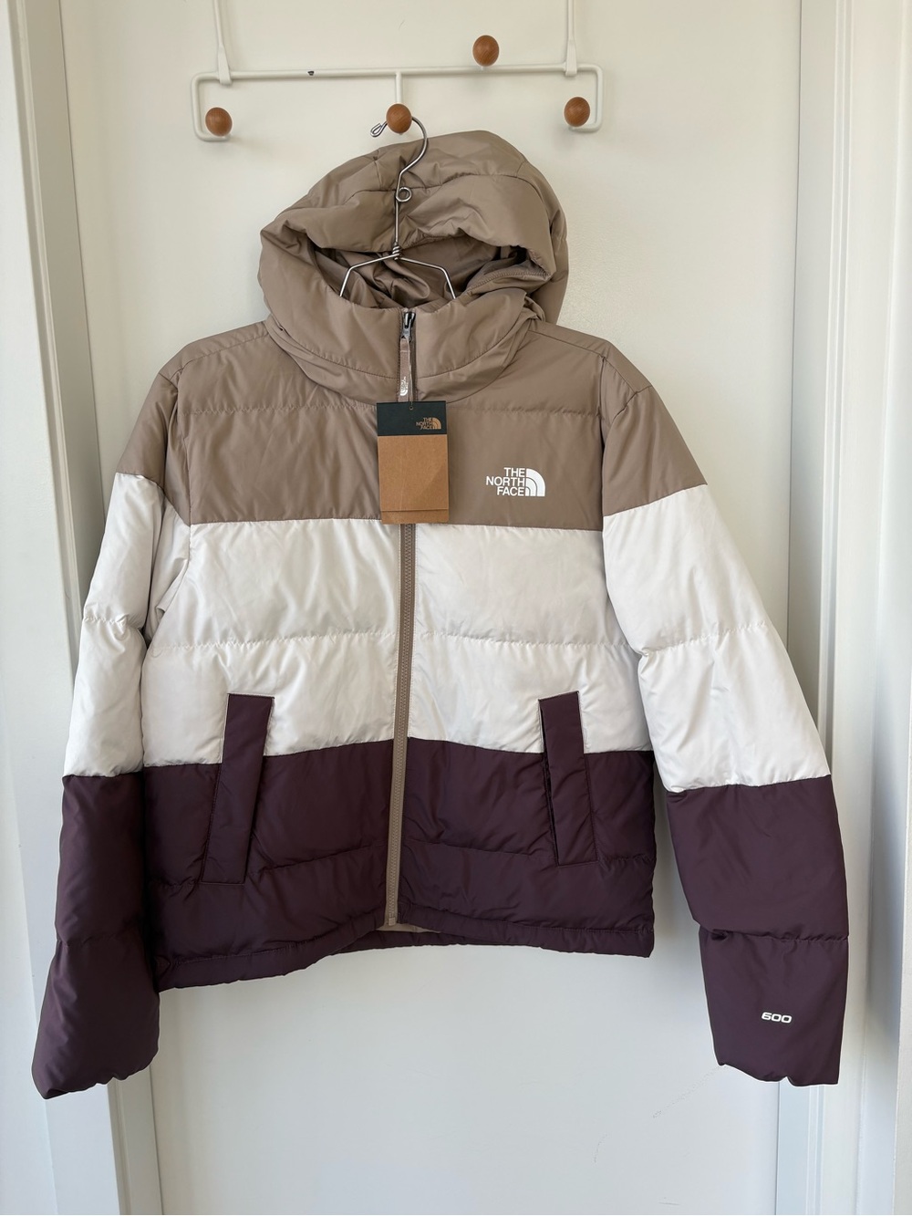 NEW North Face Frost Fall Hooded Down Jacket Size Small